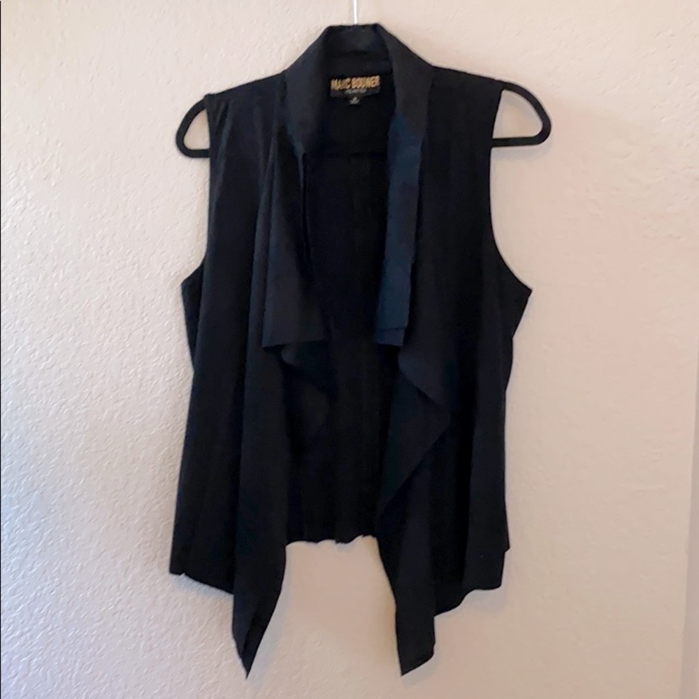 MARC BOUWER Unlimited Faux Suede Vest - Women’s M